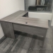 Grey Walnut L Suite Office Corner Desk